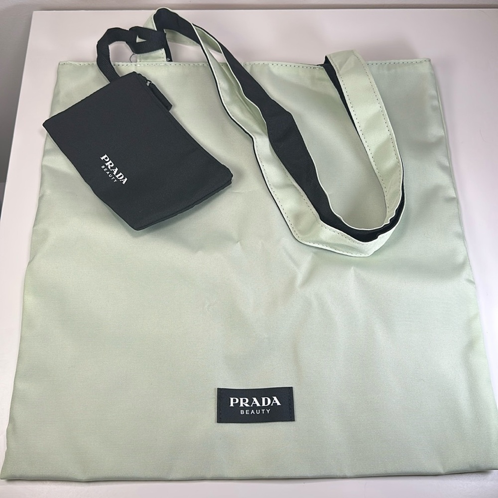 Prada Mint Green Tote Bag - Picture 1 of 2
